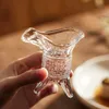 Glass Cup Dispenser kinesisk gammal dricksfartyg Vin stativ Archaize 3 ben unik klar karaff för matsal el 240420