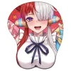 アニメワンピース3Dリストサポートマウスパッドナミロビンuta han yamatoシリコンマウスパッドセクシーチェスト3Dリストレストマウスマット