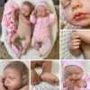 Poupées 20 pouces réalistes déjà peintes Reborn Dolls Loulou 3d Skin réaliste bébé vivant nouveau-nés Toy figurices kids girl cadeau