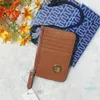 Modedesign nyckelfodral plånbok kompakt och bärbart multikorts visitkortshållare