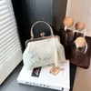 weißer chinesischer Stil Handtasche Fi chinesischer Stil Seidentuch Quadratbeutel Elegante Quasten -Umhängetasche 51JT#