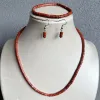 Пряди 2*4 мм Heishi Blood Red Jasper Natural Stone Jewelry Sets Sears Collese Serving Bracelet Chail Choker Madeny Design Wedding