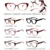 Солнцезащитные очки 81050 TR90 Модные градиент цветовые очки рамы ретро маленькие женские оптические очки против синего света