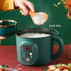 Multicookers 1,8L Elektryczne gotowanie multicooker inteligentna wizyta kuchenki ryżu z parowcem Dormitor