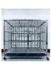 Cat Carriers Stainless Steel Dog Crate Samo Large Small And Medium-Sized Dogs Pet Cage For House