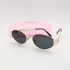 2024 Nouvelles verres de lunettes de soleil unisexes Lunettes pour femmes Frames de métal Miroirs d'ombrage de l'écran changer de couleur belle 65982 #