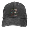 Ballkappen Gitarre Multicolorhut Peak -Männer Frauen Cowboy Cap Musical Instrument Baseball Personalisierte Visor -Schutzhüte