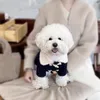 Ropa para perros otoño invierno ropa de mascota gato tibio perros hebilla chaqueta de algodón cachorro bichon peluche espesor de cordero suministros de ropa de lana