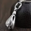 Pendants Bocai S925 STERLING Silver New Charm Pendent Pure Argentim Fashion Bouddhiste suspendu Dangler Amulet Bells