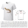 Polos masculinos Bell Albino Albino Leopard Gecko T-Shirt