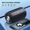 Hoparlörler Taşınabilir Zealot S32 Mini Taşınabilir Bluetooth Hoparlör HIFI Subwoofer Kablosuz Hoparlör FM Radyo Sütun Desteği TF, TWS, USB