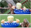 MOQ100PCS Supplies Trump Swimming Floats Pool Pool Raft Radeau Float Swim Anneau pour Adts Kids Drop Liviling Home Garden Fe