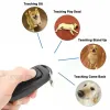 Whistles Pet Dog Whistle en Clicker Pet Multifunctional 2in1 Clicker Puppy Stop Barking Training Aid Clicker draagbare trainer