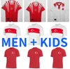 men kids kit 24 25 Turkiye Soccer Jerseys 2024 2025 Euro Cup Turkey National Team Home Away DEMIRAL Kokcu YILDIZ ENES calhanoglu Football Shirts Kit