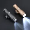 Scopes Airsoft Surefir M300 Mini Weapon Light Tactical Flashlight 400 Lumens M300A Hunting LED Fit 20mm Rail Weapon Airsoft Accessories