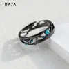 Anneaux Thaya Real S925 Silver Couple Anneaux Original Design Vintage Anneaux pour les femmes Men Rensiables Rings Sentiment de mariage Bijoux Fine