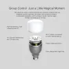 제어 Yeelight Colorful Bulb E27 Smart App Wi -Fi 원격 제어 스마트 LED 조명 RGB/화려한 온도 로맨틱 램프 전구
