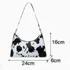Nuevos bolsos para el hombro para mujeres, bolsos de axilas de cebra de alta calidad, bolso de bolso de leopardo de cuero de PU 78js#