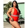 Fat Po Body Body Triangle Bikini MAINTURE SORTE COUCHE SORT