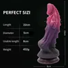 Дракон большой монстр JJJJ Dragon Dildo Disto Penis Sex Toy Огромная с всасывающей чашкой инопланетной лошадь дилдо силикон для взрослых секс -игрушка