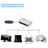 Schakelaar 5Port Network Switch 4Wire RJ45 Gigabit Ethernet 1000Mbps Splitter Travel LAN Switch Hub voor PC Desktop EU -plug