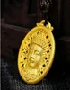 Nouvelle imitation Gold Bouddha Pendant Collier Thaïlande Hommes Amulette Colliers chanceux3546775