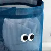 Mesh Fabric Mesh Handtas Grote capaciteit DACR Bucket Bag Toiletiebag Q8Y4#