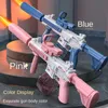 M416ウォーターガンエレクトリックピストル射撃照明玩具ガンフルオートマチックサマープールビーチおもちゃ子供のための男の子女の子大人240420