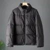 Casaco masculino de grife reversível casaco vestível masculino masculino clássico casual moda ao ar livre casacos de inverno removível HAT ALIMENTO ACIMADO A5