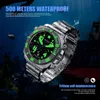 Нарученные часы Seelling Quartz Watch Watch для мужчин 316L нержавеющая сталь сапфир Big Dial Watch Watch 50BAR Водонепроницаемые 3C Clock Reloj