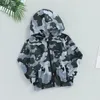 Jackets Pudcoco Toddler Boys Zip Up Hoodies Jacket Camouflage Hooded Long Sleeve Coat Fall Winter Kinderkleding Outerwear 2-6t