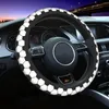 Steering Wheel Covers 38cm Car Cover Classic Football Soccer Balls Sports Braid On The Car-styling Accessories