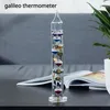 Teachers Day Student Gift Galileo Colored Ball Physical Thermometer Office Living Room Wine Cabinet Decoration Opening Decor 240418