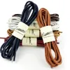 Casual Cotton Shoelaces Wodoodporne woskowane okrągłe sznurówki buta skórzane sznurki sznurkowe 60CM80CM100CM120CM140CM180CM 240419