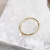Rings echt 14K goud gevulde zirkoonringen sierlijke knokkelringen boho sieradenring voor vrouwen hypoallergene sieraden trekweerstand resistent ring
