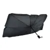 Auto voorruiten zonneschade paraplu type zon schaduw deksel voor autoraam Zomer Zon bescherming Warmte isolatie Doek voor auto voorste schaduw