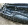 Women's Jeans 2024 Spring Autumn Elastic Waist Harlan Daddy Pants Loose Baggy High Oversize 3XL Denim