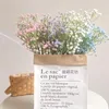 Dekoratif Çiçekler 3/6pcs Gypsophila Yapay Çiçek Beyaz Pembe Mavi Bebek Nefes Plastik Buket Ev Düğün Düğün Dekorasyonu