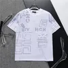 Mens Designer T Shirt Summer Streetwear Short Sleeve Men Kvinnor Högkvalitativ Hip Hop Tee Asiatisk storlek M-3XL A50