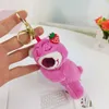 Keychain de boneca de urso para dormir bonito, bolsa escolar, pingente, boneca de boneca de boneca de urso, garoto de presente por atacado