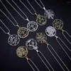 Pendant Necklaces Fullmetal Alchemist Necklace Stainless Steel Chain Magic Circle Metal Anime Jewelry Choker Collares Charm