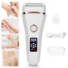 Clippers USB Oplaadbare vrouwen Pijnloze elektrische epilator baard ontharing damesscheermachines draagbare vrouwelijk haar -haartrimmer LCD