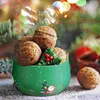 Aufbewahrung Flaschen Weihnachten Süßigkeiten Jar Metall Zinnkeks Behälter Gläser Duft Kerzenbehälter Keks Keks