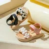 2024 pantofole per bambini Summer Girls and Boys Bathroom Home Anti Slip Beach Sandals Sandals per bambini morbidi 240420
