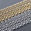 Colliers pendants yegui C265diy ChainCharms18k Gold PlatedCopper Metalrhodium Platednickel FreeJewelry Makingdiy Bracelet Collier1m / Lot 240419