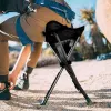 Accessories Portable Tripod Stool Folding Chair With Carrying Case for Outdoor Camping Walking Hunting Hiking Fishing Travel 28x28x36cm