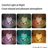 Lumières nocturnes 350 ml 7Colour Light Crystal Ball Humidificateur Diffuseur 50mAh Air Desktop Decoration Lampe USB Power Drop Livracing Éclairage I Dhlgy