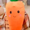 Bonecas 55/75/95cm de desenho animado sorriso de cenoura brinquedo de pelúcia