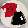 fasion Baby set Children's two-piece Designer short-sleeved children's fashion set Baby set Men's and women's clothing Top brand summer two-piece clothing A3