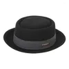 Berets Roll Trim tophoed vintage fedora rollenspel themafeest kostuum kopstuk